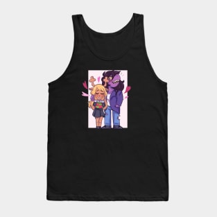 Deltarune Susie and Noelle Tank Top